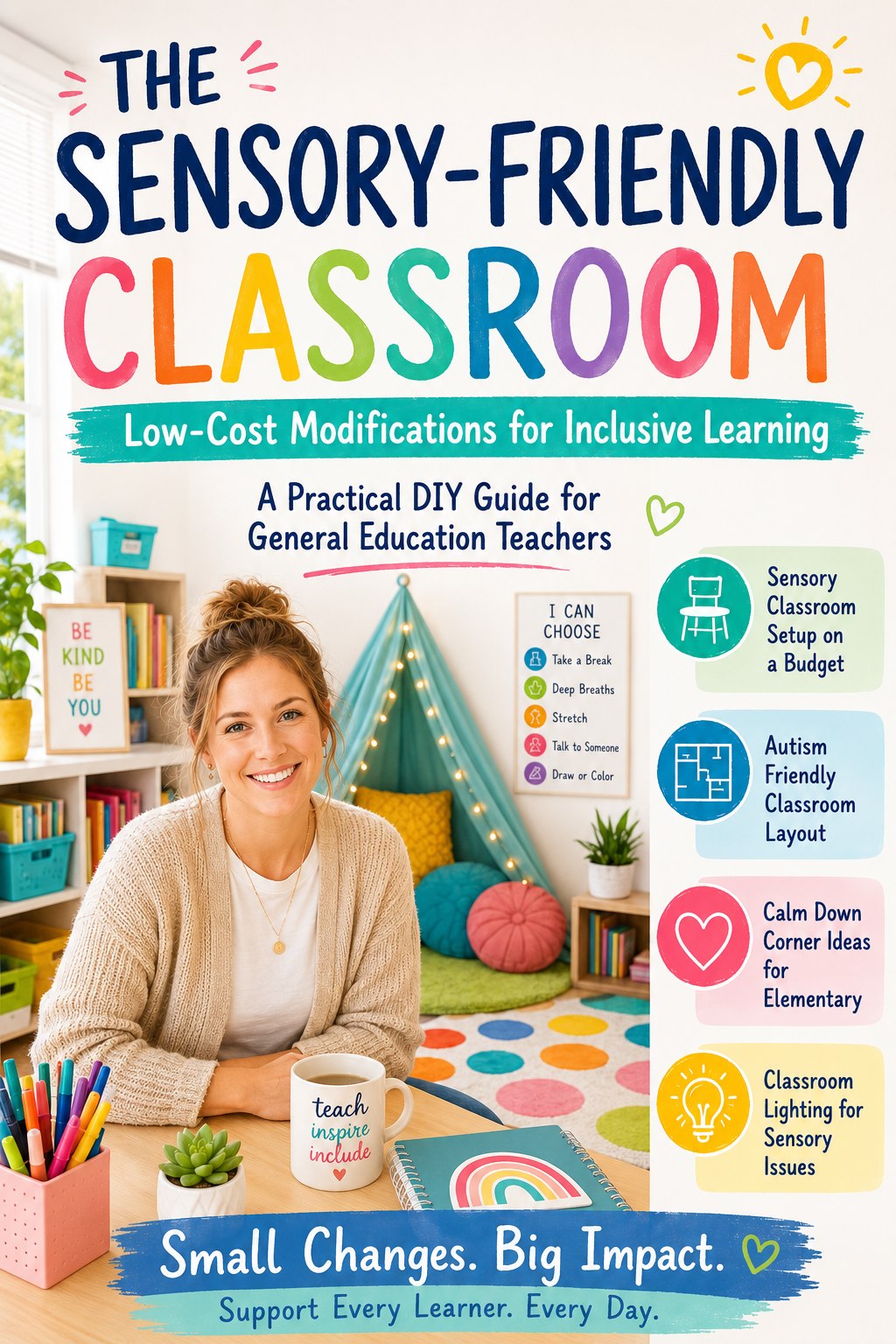 The Sensory-Friendly Classroom: Low-Cost Modifications for Inclusive Learning